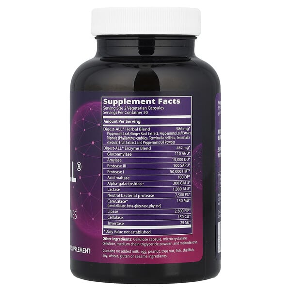 Alternative view of MRM Nutrition, Digest-ALL®, 100 Capsules