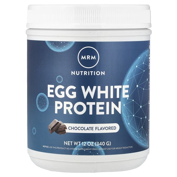 MRM Nutrition, Egg White Protein, Chocolate, 12 oz (340 g)