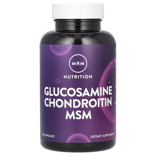 MRM Nutrition, Glucosamine Chondroitin MSM, 90 Capsules