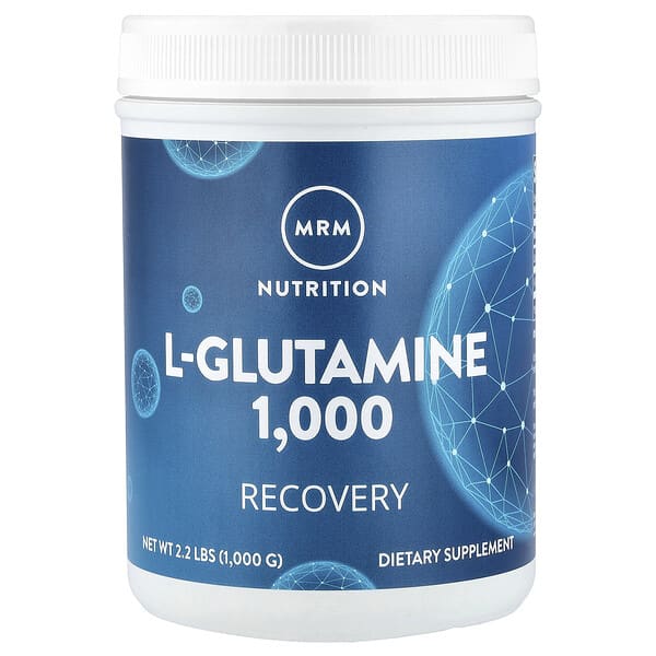 MRM Nutrition, L-Glutamine 1000, Recovery, 2.2 lbs (1,000 g)