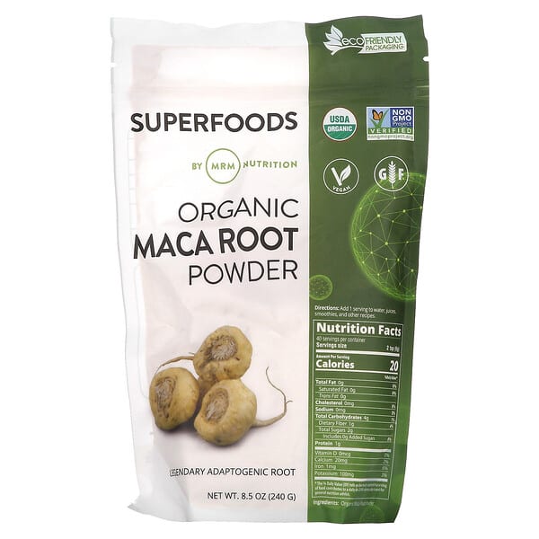 MRM Nutrition, Organic Maca Root Powder, 8.5 oz (240 g) 1 MRM Nutrition, Organic Maca Root Powder, 8.5 oz (240 g)