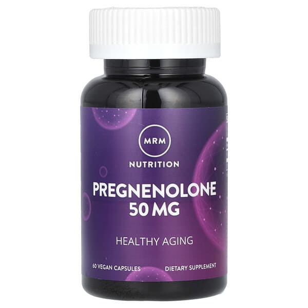 MRM Nutrition, Pregnenolone, 50 mg, 60 Vegan Capsules
