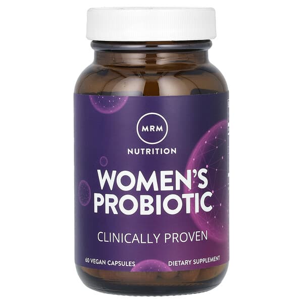 MRM Nutrition, Women's Probiotic, 60 Vegan Capsules