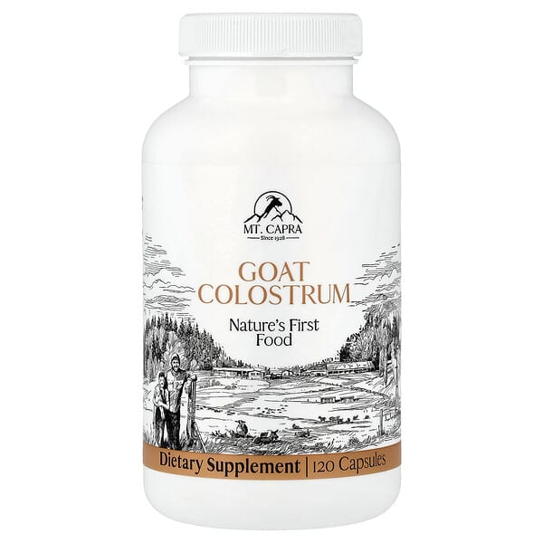 Mt. Capra, Goat Colostrum, 120 Capsules