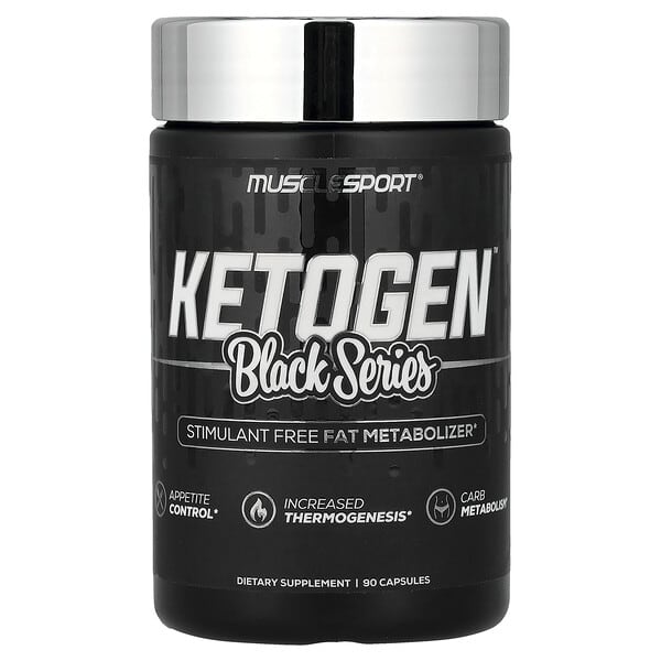 MuscleSport, Black Series, Ketogen™, 90 Capsules