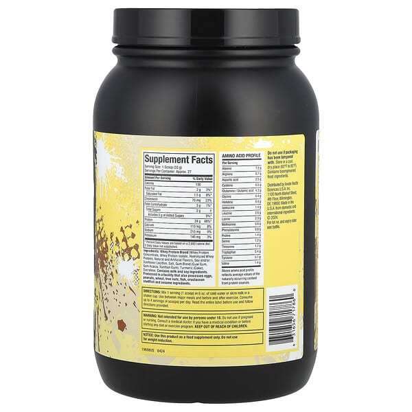 Alternative view of MuscleTech, Nitro-Tech® Whey Gold, Banana Cream, 2 lbs (907 g)