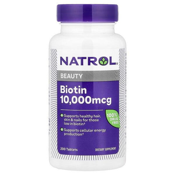 Natrol, Biotin, 200 Tablets