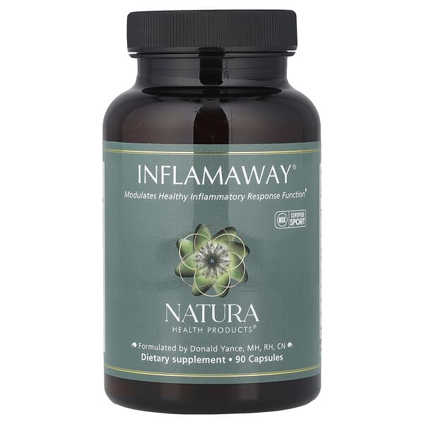 Natura Health Products, Inflamaway®, 90 Capsules