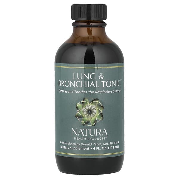 Natura Health Products, Lung & Bronchial Tonic™, 4 fl oz (118 ml)