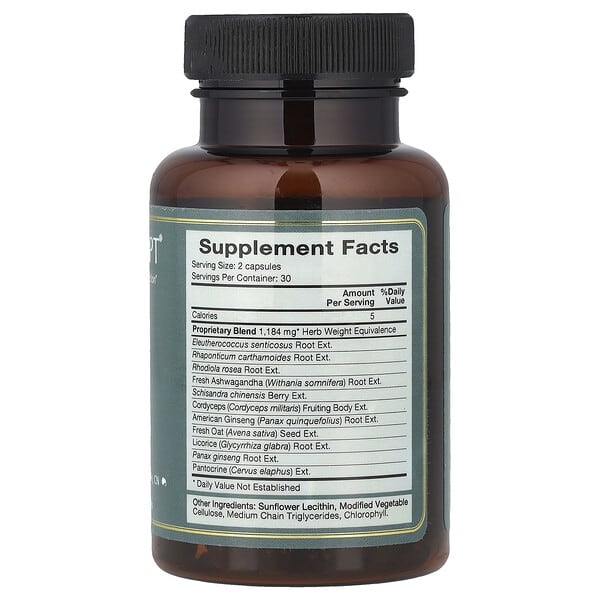 Alternative view of Natura Health Products, Power Adapt®, 60 Capsules