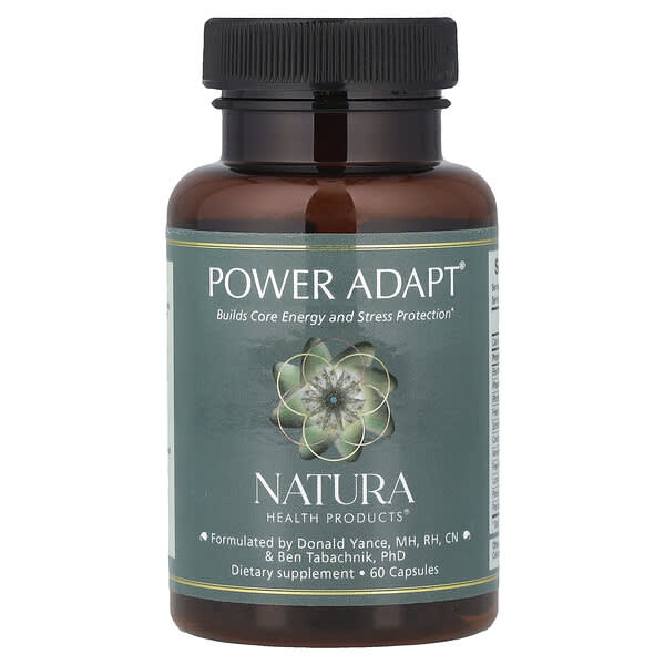 Natura Health Products, Power Adapt®, 60 Capsules 3 Natura Health Products, Power Adapt®, 60 Capsules
