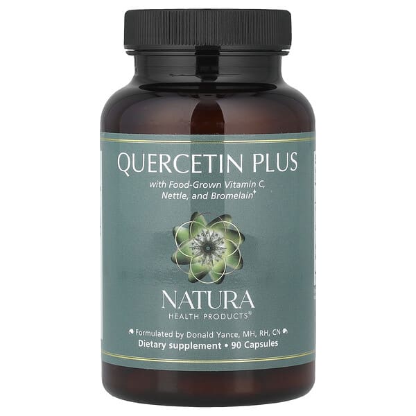 Natura Health Products, Quercetin Plus, 90 Capsules