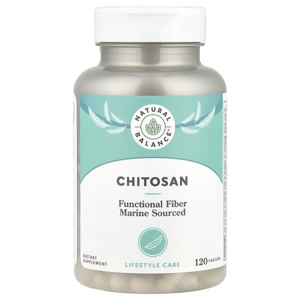 Natural Balance, Chitosan, 120 Vegcaps (250 mg per Capsule)