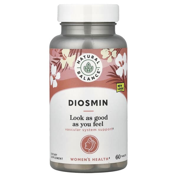 Natural Balance, Diosmin, 60 Tablets (500 mg per Tablet)