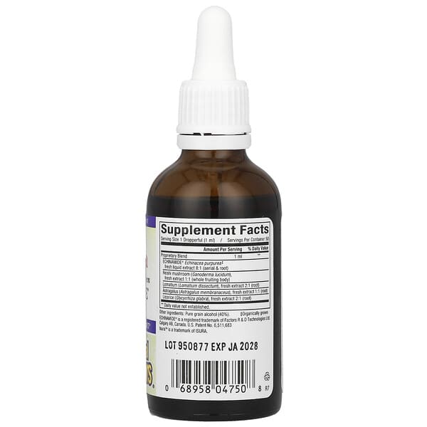 Alternative view of Natural Factors, Anti-V Formula, with Clinically Proven Echinamide®, 1.7 fl oz ( 50 ml)