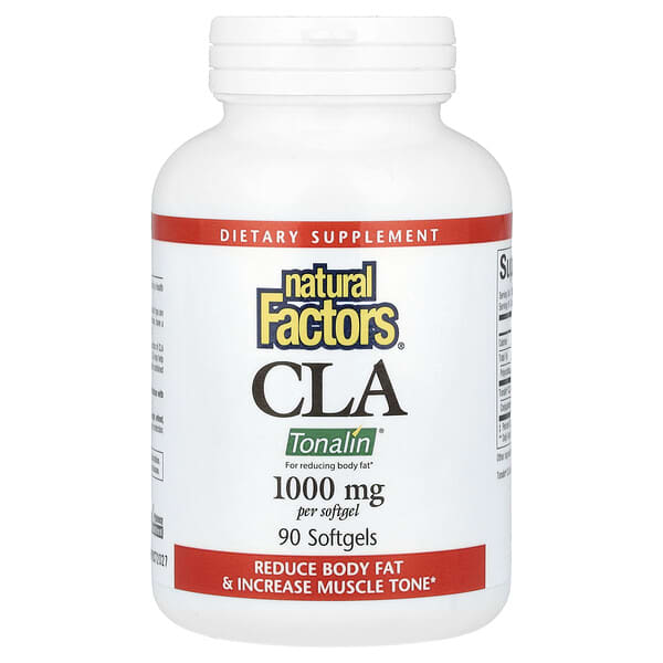 Natural Factors, CLA, 1,000 mg, 90 Softgels