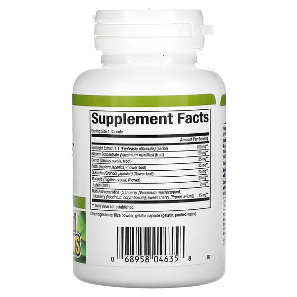 Alternative view of Natural Factors, Eye Factors with 2 mg Lutein, 90 Capsules