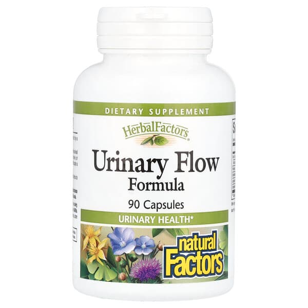 Natural Factors, Herbal Factors®, Urinary Flow Formula, 90 Capsules