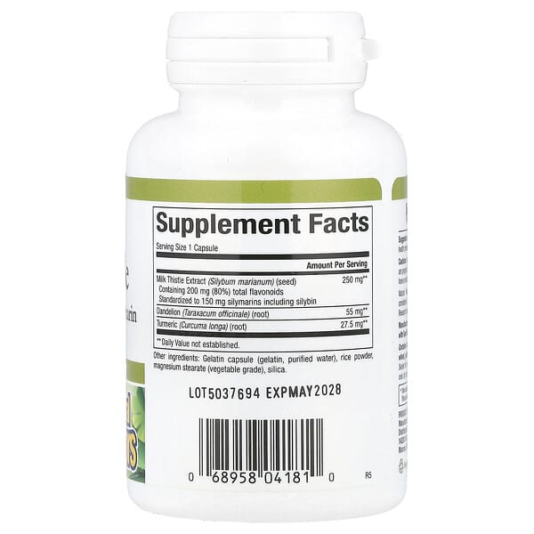 Alternative view of Natural Factors, Milk Thistle, 250 mg, 90 Capsules