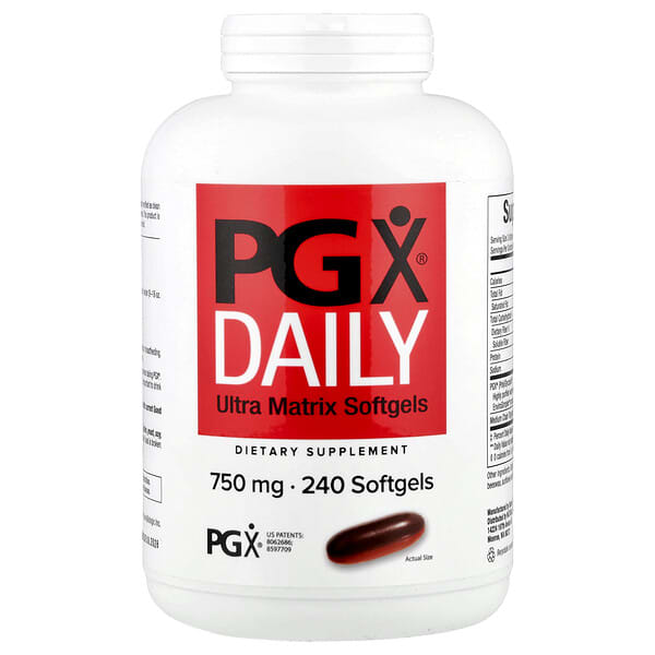 Natural Factors, PGX® Daily, Ultra Matrix Softgels, 240 Softgels