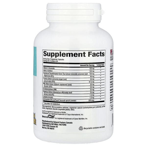 Alternative view of Natural Factors, WomenSense®, EstroSense®, 120 Vegetarian Capsules