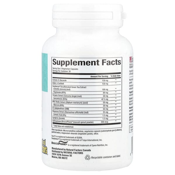 Alternative view of Natural Factors, WomenSense®, EstroSense®, Hormone Balancing, 60 Vegetarian Capsules