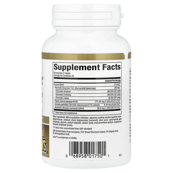 Alternative view of Natural Factors, Zymactive®, 90 Enteric Coated Tablets