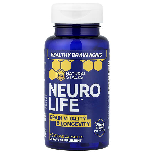 Natural Stacks, NeuroLife™, 60 Vegan Capsules