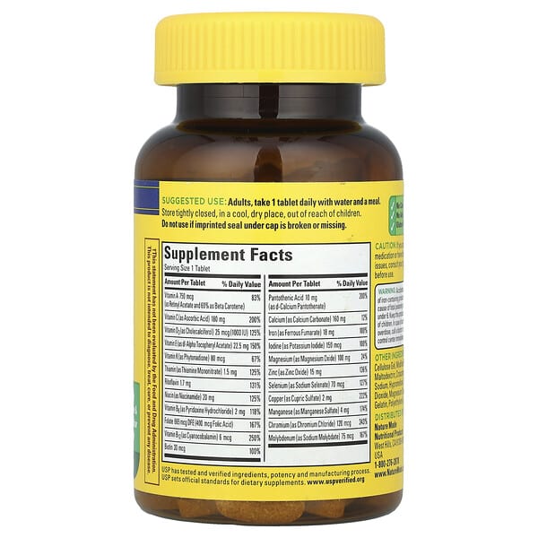 Alternative view of Nature Made, Multi with Iron, 130 Tablets