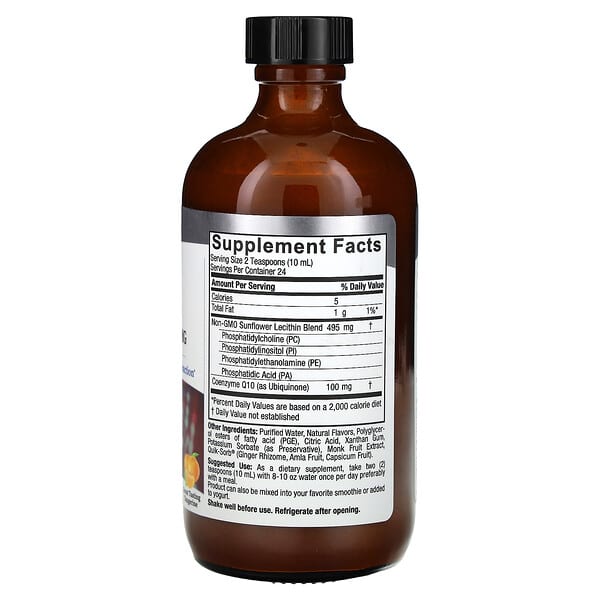 Alternative view of Nature's Answer, Liquid Co-Q10, Tangerine, 100 mg, 8 fl oz (240 ml)