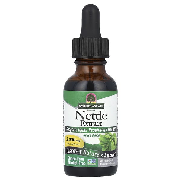 Nature's Answer, Nettle Extract, Alcohol-Free, 2,000 mg, 1 fl oz (30 ml)