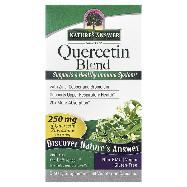 Nature's Answer, Quercetin Blend, 60 Vegetarian Capsules