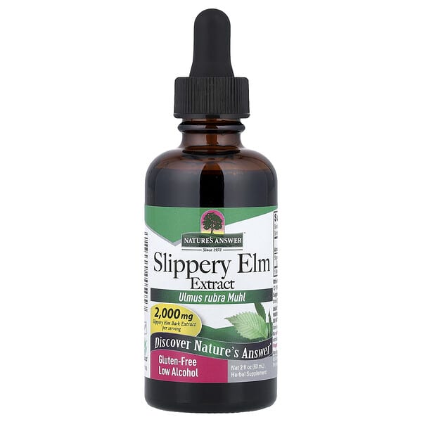 Nature's Answer, Slippery Elm Extract, 2 fl oz (60 ml)