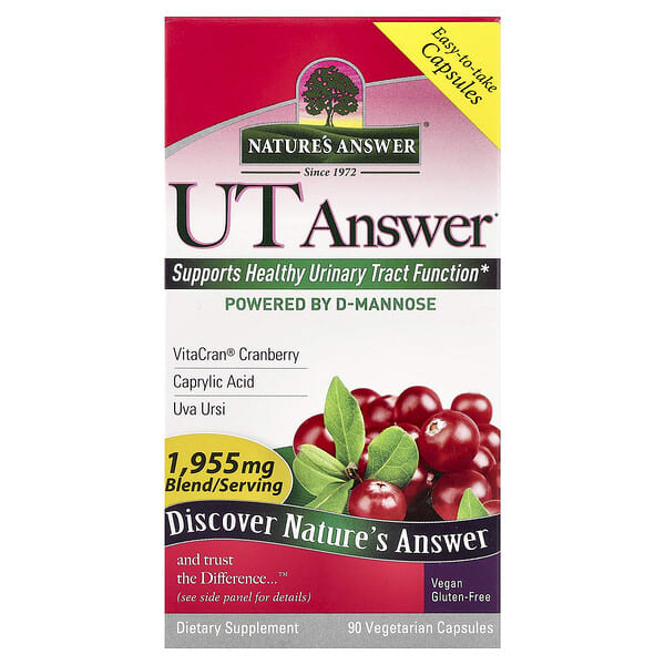 Nature's Answer, UT Answer, 90 Vegetarian Capsules
