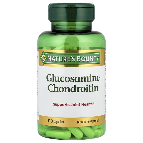 Nature's Bounty, Glucosamine Chondroitin, 110 Capsules