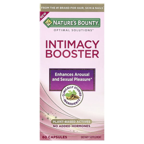 Nature's Bounty, Optimal Solutions®, Intimacy Booster, 60 Capsules