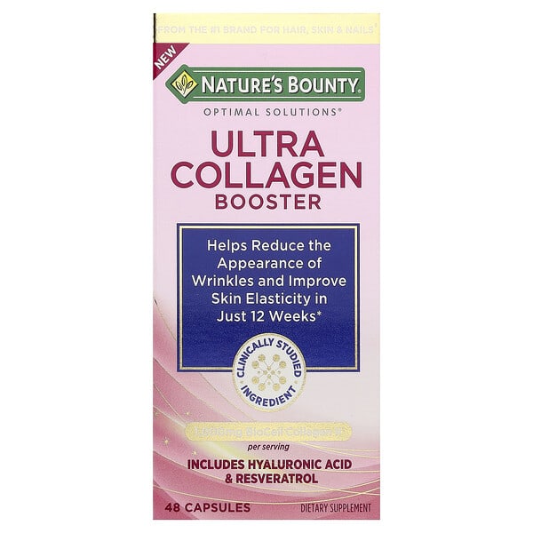 Nature's Bounty, Optimal Solutions®, Ultra Collagen Booster, 48 Capsules