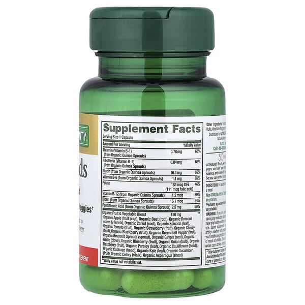 Alternative view of Nature's Bounty, Superfoods Plus Energy, 30 Capsules