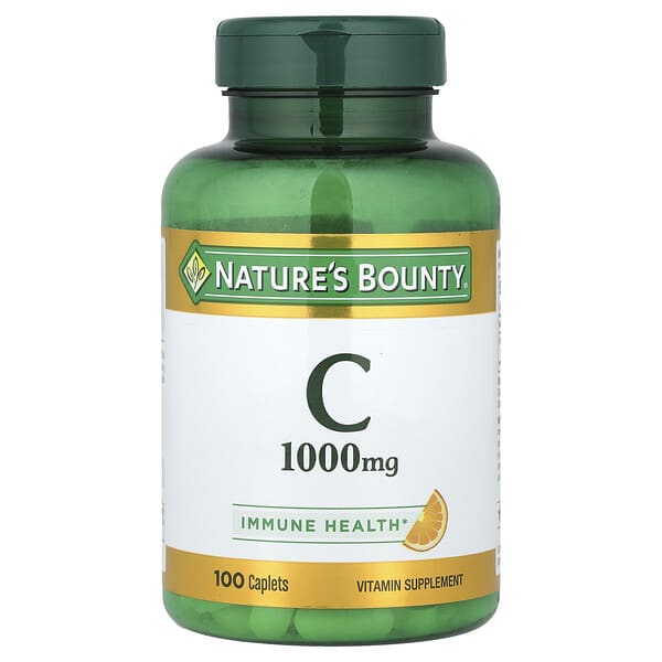 Nature's Bounty, Vitamin C, 1,000 mg, 100 Caplets