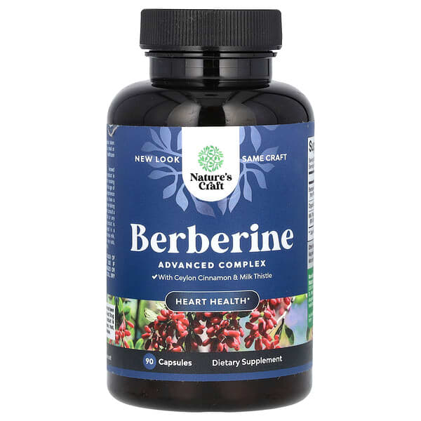 Nature's Craft, Berberine, 90 Capsules