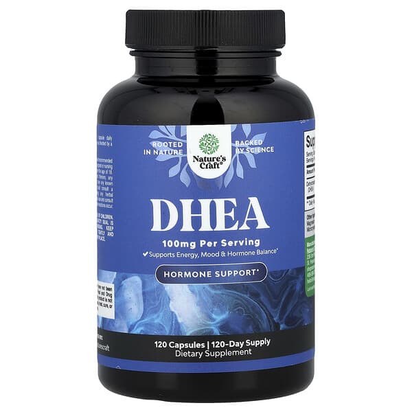 Nature's Craft, DHEA, 100 mg, 120 Capsules