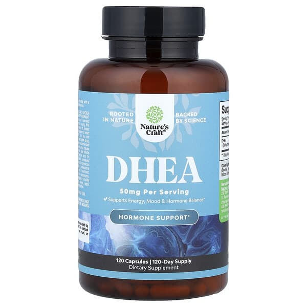 Nature's Craft, DHEA, 50 mg, 120 Capsules