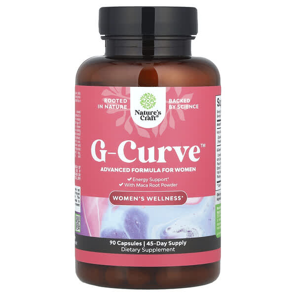 Nature's Craft, G-Curve™, Advanced Formula for Women, 90 Capsules