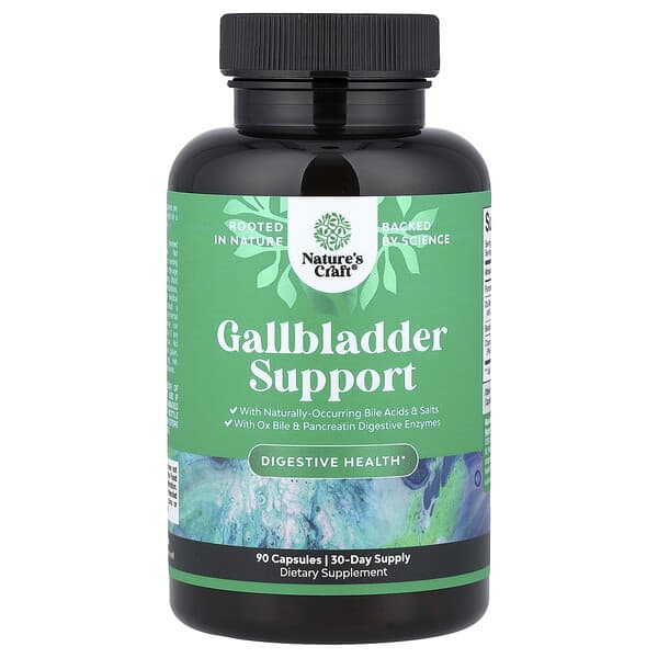 Nature's Craft, Gallbladder Support, 90 Capsules