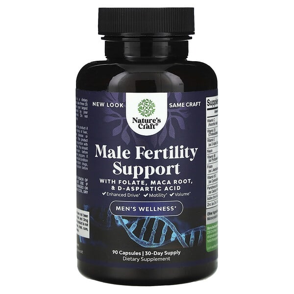 Nature's Craft, Male Fertility Support, 90 Capsules 2 Nature's Craft, Male Fertility Support, 90 Capsules