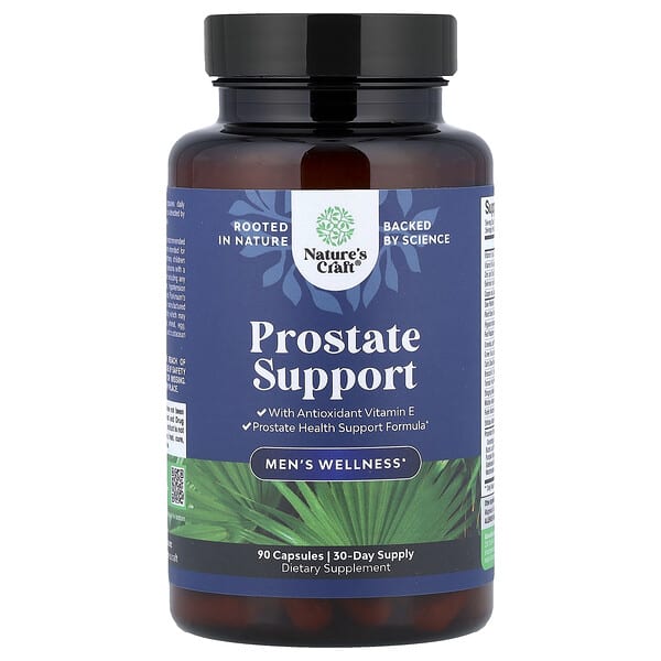 Nature's Craft, Men's Wellness, Prostate Support, 90 Capsules