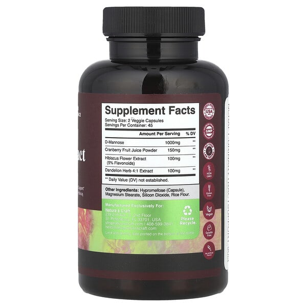 Alternative view of Nature's Craft, Urinary Tract Support, 90 Capsules