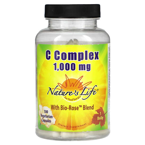Nature's Life, C Complex, 1,000 mg, 100 Vegetarian Capsules
