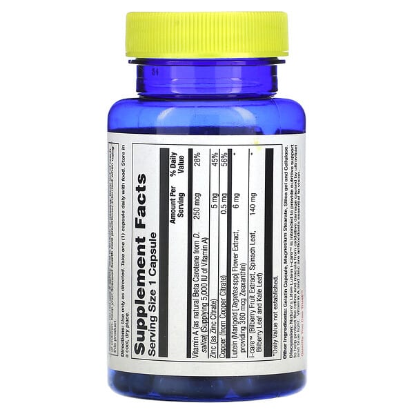 Nature's Life, Lutein I Care, 30 Capsules 2 Nature's Life, Lutein I Care, 30 Capsules - Ảnh 2
