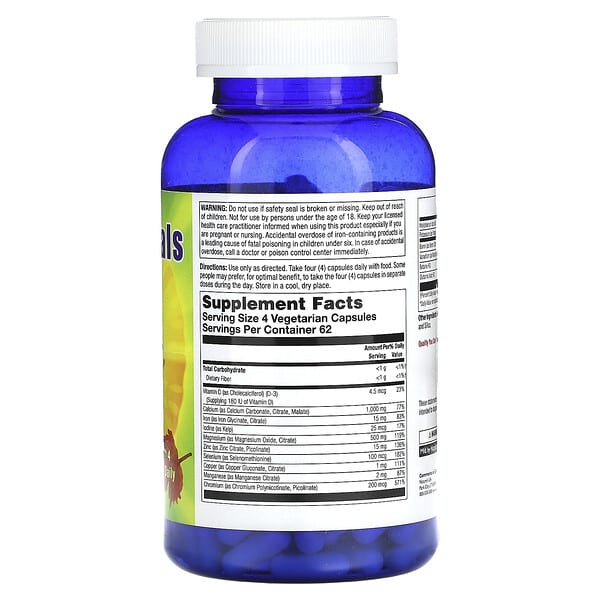 Alternative view of Nature's Life, Mega Minerals, 250 Vegetarian Capsules